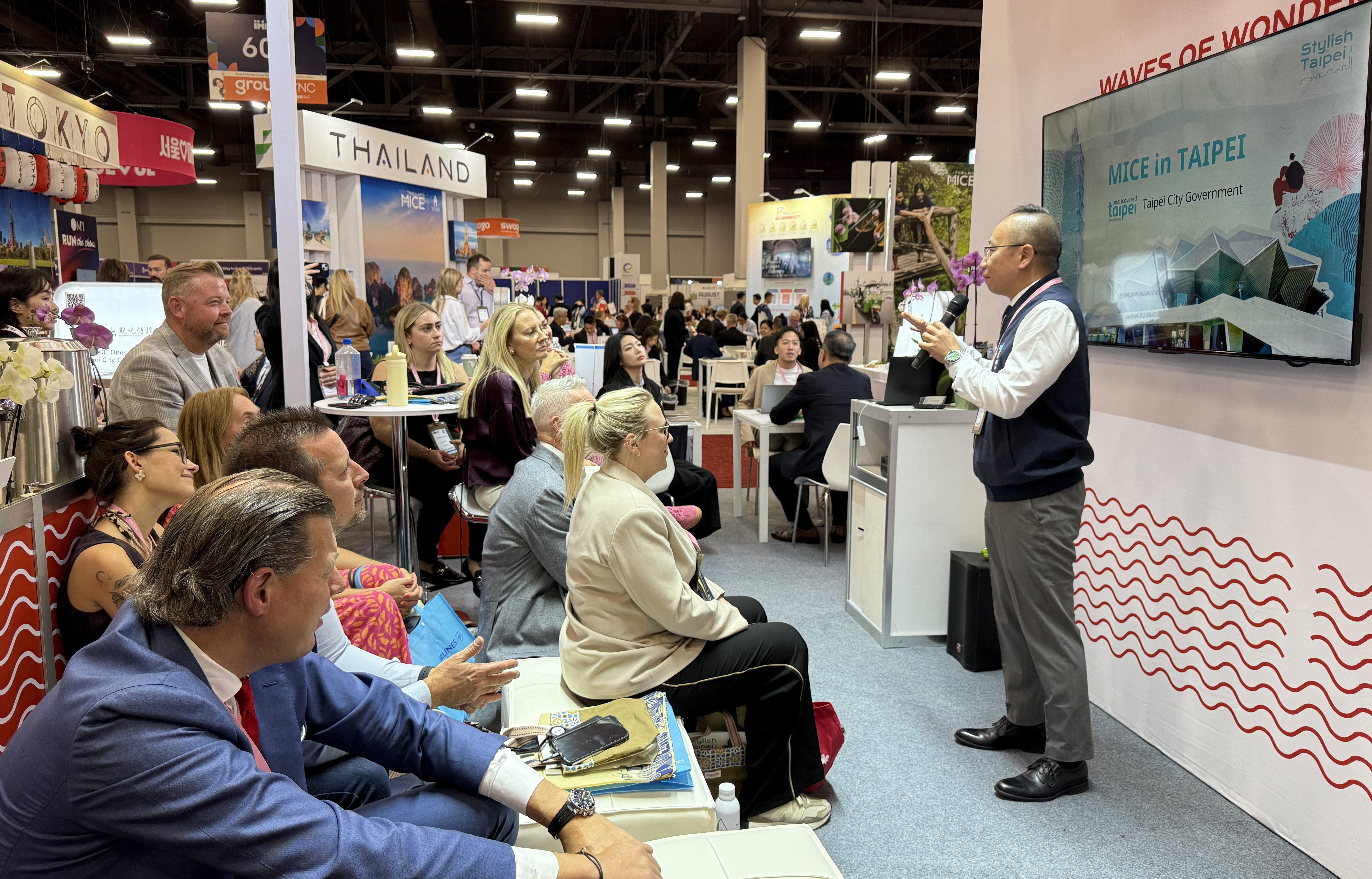 臺北閃耀 IMEX America 展現亞洲會展新風貌！